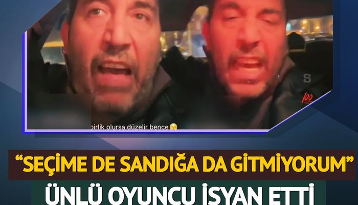 Emre Kınay canlı yayına başladı ve isyan etti!  "Seçime gitmeyeceğim, sandığa bile gitmeyeceğim"